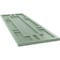 Ekena Millwork True Fit PVC Hastings Fixed Mount Shutters, Track Green, 12W x 45H, PR TFP001HS12X045TG - alternate 10